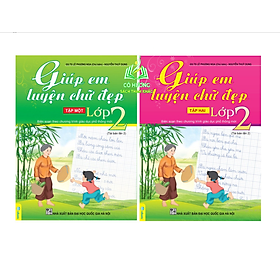 Hình ảnh sách Sách - Combo 2 cuốn Giúp Em Luyện Chữ Đẹp Lớp 2 - Biên soạn theo CT GDPT mới (ND)