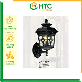 Mua Đèn chiếu vách tường ngoài trời mẫu cổ điển - thép sơn tĩnh điện (kèm bóng E27)