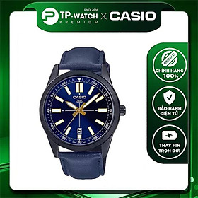 Đồng Hồ Nam Dây Da Casio Standard MTP-VD02BL-2EUDF Chính Hãng - MTP-VD02BL-2E