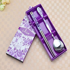 Mua Hộp Đũa Thìa Inox Sang Chảnh ( Giao Ngẫu Nhiên)