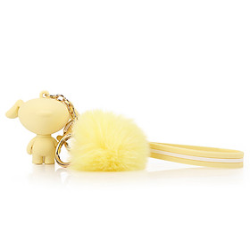JOY Solid Color Keychain Pendant (Yellow)