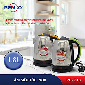 Hình ảnh Ấm đun nước siêu tốc Pengo PG-218(1,8L) -hàng chính hãng 