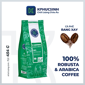 Cà Phê Rang Xay K Coffee Morning 454g Gói