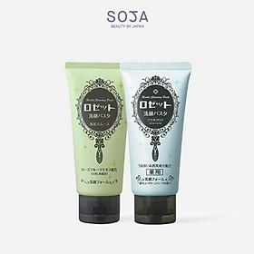 Combo Làm Giảm Mụn Và Thu Nhỏ Lỗ Chân Lông Rosette Face Wash Pasta Acne Clear + Rosette Face Wash Pasta Sea Clay Smooth