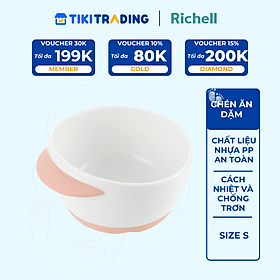 Chén ăn dặm cho bé RICHELL TLI bước 2-3 | Baby - S