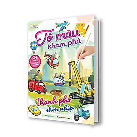 Sách Tô màu khám phá