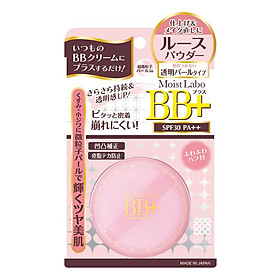 PHẤN PHỦ MEISHOKU MOIST-LABO BB+LOOSE POWDER màu ngọc trai trong suốt