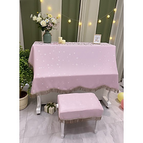 Khăn phủ đàn piano cơ đàn piano điện tử 88 phím sang trọng cổ điển trang trí giáng sinh noel năm mới Tết sinh nhật - Hàng chính hãng