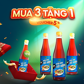 [COMBO 3 TẶNG 1] Nước Chấm Ngư Vị 900ML - Minh Nam Foods