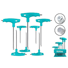 Mua BỘ 8 CHÌA VẶN LỤC GIÁC TRÒN TAY CẦM T TOTAL THHW80826 - HÀNG CHÍNH HÃNG