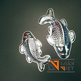 Mua Khuôn Xôi CÁ CHÉP 3D - KHUÔN RAU CÂU 3D  Bánh Tổ  Các loại CHẢ - Khuôn NHÔM dày Tạo hình CÁ CHÉP 3D SẮC NÉT. Dụng cụ làm bánh Khuôn nhấn tạo hình cá cho các loại bánh NƯỚNG HẤP TRUYỀN THỐNG