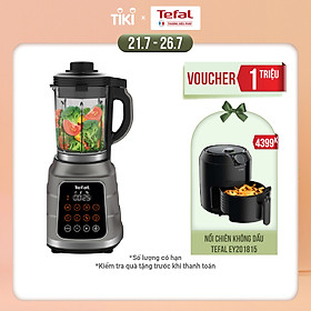 Máy làm sữa hạt, xay nấu đa năng 2 cối nóng và lạnh, hút chân không - Tefal Ultra Blend Boost BL985A31 - 1300W - Hàng chính hãng
