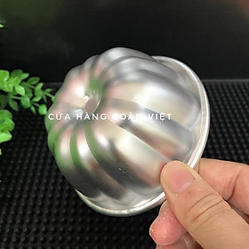Mua Khuôn Bánh Bông Lan  Khuôn Nhấn Xôi  Khuôn Rau Câu  Khuôn Bánh Da Lợn 10 cm - NHÔM ĐÚC DÀY NGUYÊN KHỐI