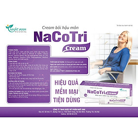 Cream Bôi Hậu Môn Nacotri