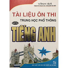 ￼Sách - Tài Liệu Ôn Thi THPT Môn Tiếng Anh