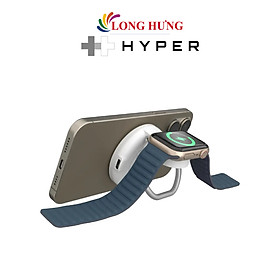 Mua Đế sạc không dây HyperJuice Travel Light Qi2 2-in-1 Magnetic Charging Stand HJ3310WHGL - Hàng chính hãng