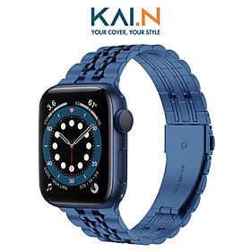 Mua Dây Đeo Thép Dành Cho Apple Watch Kai.N DouBead Steel Band_ Hàng Chính Hãng