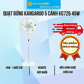 Mua Quạt đứng Kangaroo 5 cánh KG726 45W Hàng Chính Hãng