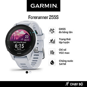 Mua Đồng Hồ Thông Minh Garmin Forerunner 255S Music Wifi GPS (Black/Whitestone) - Hàng Chính Hãng