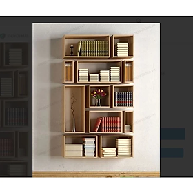 Mua Bộ 12 Kệ Sách Treo Tường Tundo CTBST12 KT 180 x 105 x 20cm