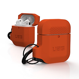 Vỏ ốp AirPods Silicone UAG Rugged Weatherproof - Hàng Chính Hãng