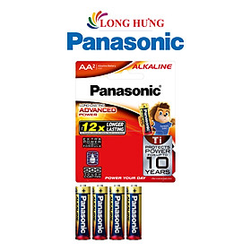 Mua Pin kiềm Panasonic Alkaline AA LR6T (2 viên/4 viên/10 viên/24 viên/48 viên) - Hàng chính hãng