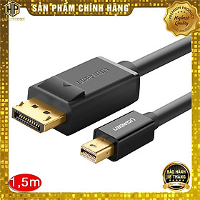 Mua Cáp Mini DisplayPort to Displayport dài 1 5M Ugreen 10477 chính hãng- Hàng Chính Hãng