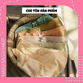 [Mã S02] Quần Lót Nữ Cotton Mềm Mại Viền Ren Ôm Bụng Nâng Mông Co Giãn 4 Chiều (GIAO MÀU NGẪU NHIÊN)