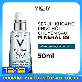 Dưỡng Chất Khoáng Cô Đặc Phục Hồi Và Bảo Vệ Da Vichy Mineral 89 - 100871693 (50ml)