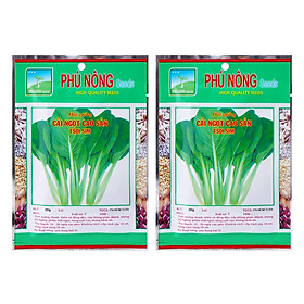 Bộ 2 Gói Hạt Giống Cải Ngọt Cao Sản Phú Nông (20g / Gói)