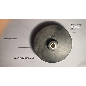 Mua . Cánh nước máy bơm 750 lõi trục đồng-cánh máy bơm 370 chân đồng