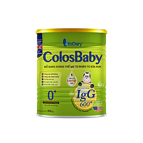 Sữa non COLOSBABY 600 IgG 0+ (400G)