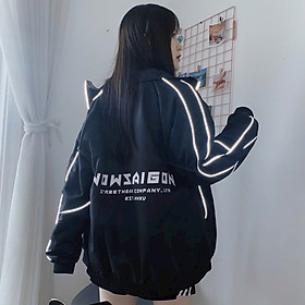 Áo khoác dù NOWSAIGON Nam Nữunisex dù 2 lớp ulzzang Jacket Siêu chất bomber