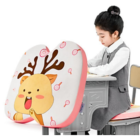 Mua Đệm Ngồi Lót Ghế Gỗ Cao Su Non 3D Thoáng Khí Họa Tiết Dễ Thương Cho Bé