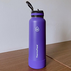 Mua Bình Giữ Nhiệt Thermo Flask 1200ml  giữ nóng 12h giữ lạnh 24h Có 2 Nắp