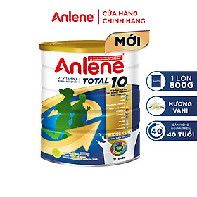 Sữa bột Anlene - lon 800g - Hệ dưỡng chất cho vận động, Đề kháng, Não, Tiêu hoá