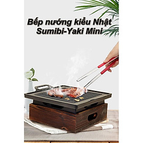 Bếp nướng thức ăn mini cho 2 người phong cách Nhật Bản Sumibi-Yaki Mini 