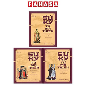 Bộ Sách Sử Ký Tư Mã Thiên (Bộ 3 Tập)