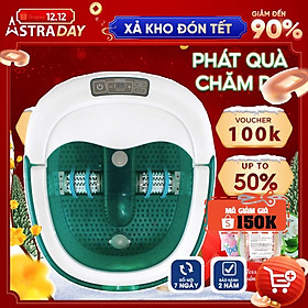 Mua  Hàng Chính Hãng - BH 2 Năm Bồn ngâm chân Homedics FB650 4 con lăn massage tự động đạt FDA hoa kỳ