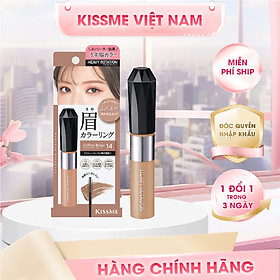 Mascara Chải Đổi Màu Lông Mày Chống Trôi Siêu Bền Màu Be Sáng EX #14 Kissme Heavy Rotation 8 G