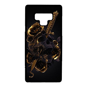 Ốp lưng cho Samsung Galaxy Note 9 nền hoa vàng 1 - Hàng chính hãng
