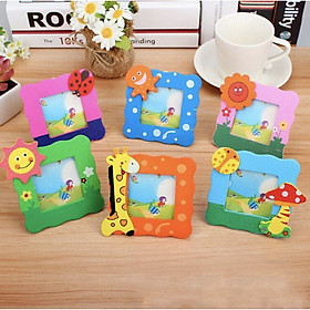 [Bộ 6 Chiếc] Khung ảnh cho bé để bàn chất liệu gỗ bền đẹp
