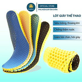 Lót giày thể thao EVA êm chân có cấu trúc tổ ong thoáng khí buybox BBPK25