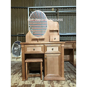 Mua Bàn trang điểm gỗ sồi  kiểu 2 tầng