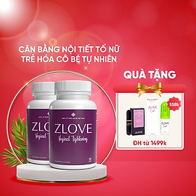 Thực Phẩm Bảo Vệ Sức Khỏe ZLove - Se Khít Tức Thì, Tăng Nội Tiết Tố Và Phục Hồi Sức Khỏe Phụ Nữ Sau Sinh Nhanh Chóng (50 viên/hộp)