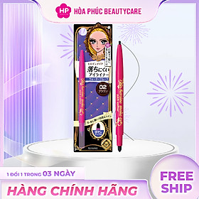 Bút Chì Sáp Kẻ Mí Mắt Không Trôi Nét Vẽ Tự Nhiên Dạng Xoay Kissme Heroine Make Quick Eyeliner (02 Màu)
