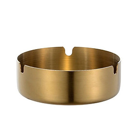 Mua 10CM Gạt tàn inox màu vàng kim   gạt tàn dùng cho quán cà phê