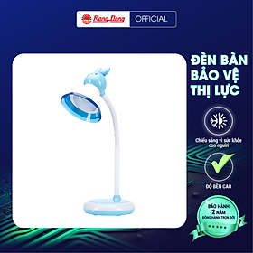 Hình ảnh Đèn Học Để Bàn Chống Cận Rạng Đông RD-RL-31.LED - 5W Phím Cảm Ứng Thay Đổi 3 Cấp Độ Sáng Đế Đèn Đổi 7 Màu - Hàng chính hãng