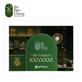 Giftpop - Phiếu Quà Tặng Bắc Kim Thang 100K