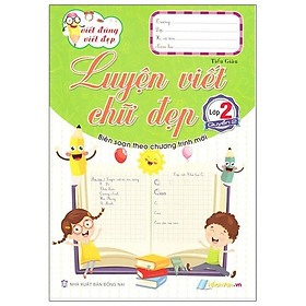 Hình ảnh Viết Đúng Viết Đẹp - Luyện Viết Chữ Đẹp - Lớp 2 (Quyển 2)